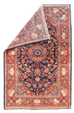 Antique Kashan Persian Area Rug