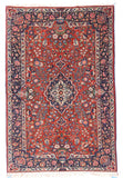 Antique Red Kashan Persian Area Rug
