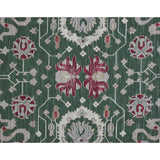 Soumak Design Hand Woven Wool Rug - 9' X 12'