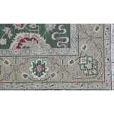 Soumak Design Hand Woven Wool Rug - 9' X 12'