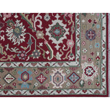 Soumak Design Hand Woven Wool Rug - 8' x 10'