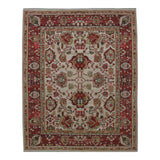 Soumak Design Hand Woven Wool Rug - 8' x 10'