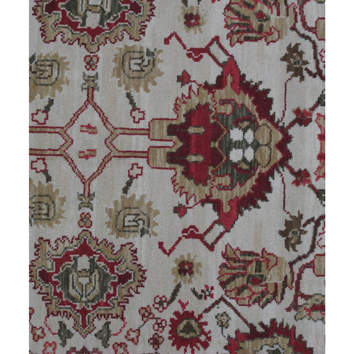 Soumak Design Hand Woven Wool Rug - 8' x 10'