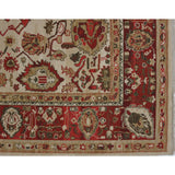 Soumak Design Hand Woven Wool Rug - 8' x 10'