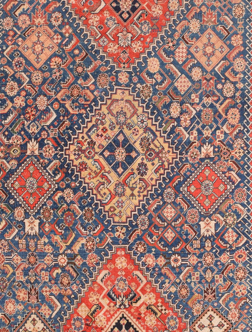 Antique Qashqai Persian Rug