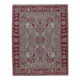 Soumak Design Hand Woven Wool Rug - 8' x 10'