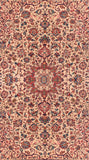 Semi Red Isfahan Persian Area Rug