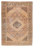 Antique Rust Tabriz Persian Area Rug