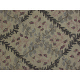 Soumak Design Hand Woven Wool Rug - 6' X 9'