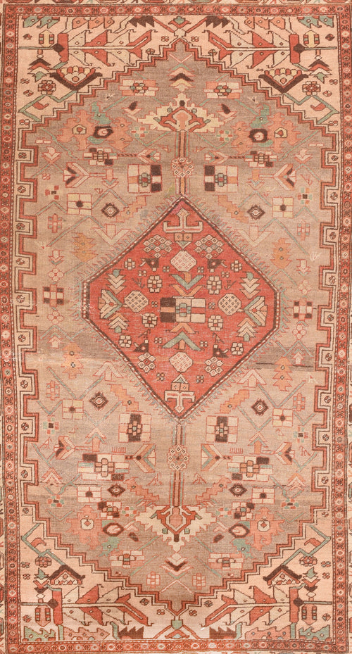 Antique Serapi Persian Area Rug