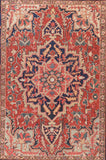 Antique Serapi Persian Area Rug