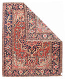 Antique Serapi Persian Area Rug