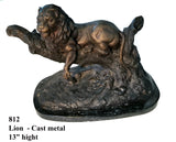 Lion Cast Metal