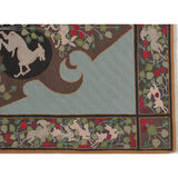 Soumak Design Hand Woven Wool Rug - 8' X 10'