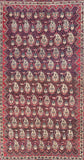 Semi Red Mahal Persian Area Rug