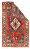Semi Red Bakhtiari Persian Area Rug