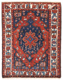 Semi Antique Rust Bakhtiari Persian Area Rug