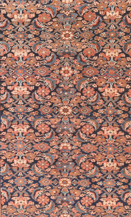 Antique Heriz Serapi Persian Area Rug