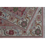 Soumak Design Hand Woven Wool Rug - 9' X 12'