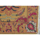 Soumak Design Hand Woven Wool Rug - 6' X 9'