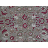 Soumak Design Hand Woven Wool Rug - 9' X 12'