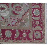 Soumak Design Hand Woven Wool Rug - 9' X 12'