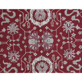 Soumak Design Hand Woven Wool Rug - 9' x 12'