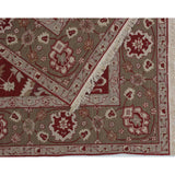Soumak Design Hand Woven Wool Rug - 9' x 12'