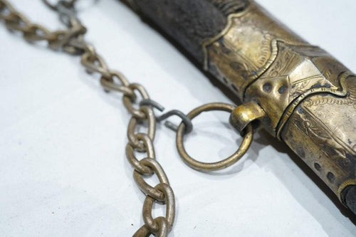 Antique Silver & Wood Swore