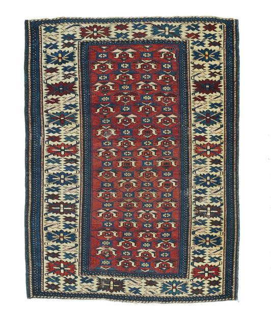 Fine Antique Kuba Rug