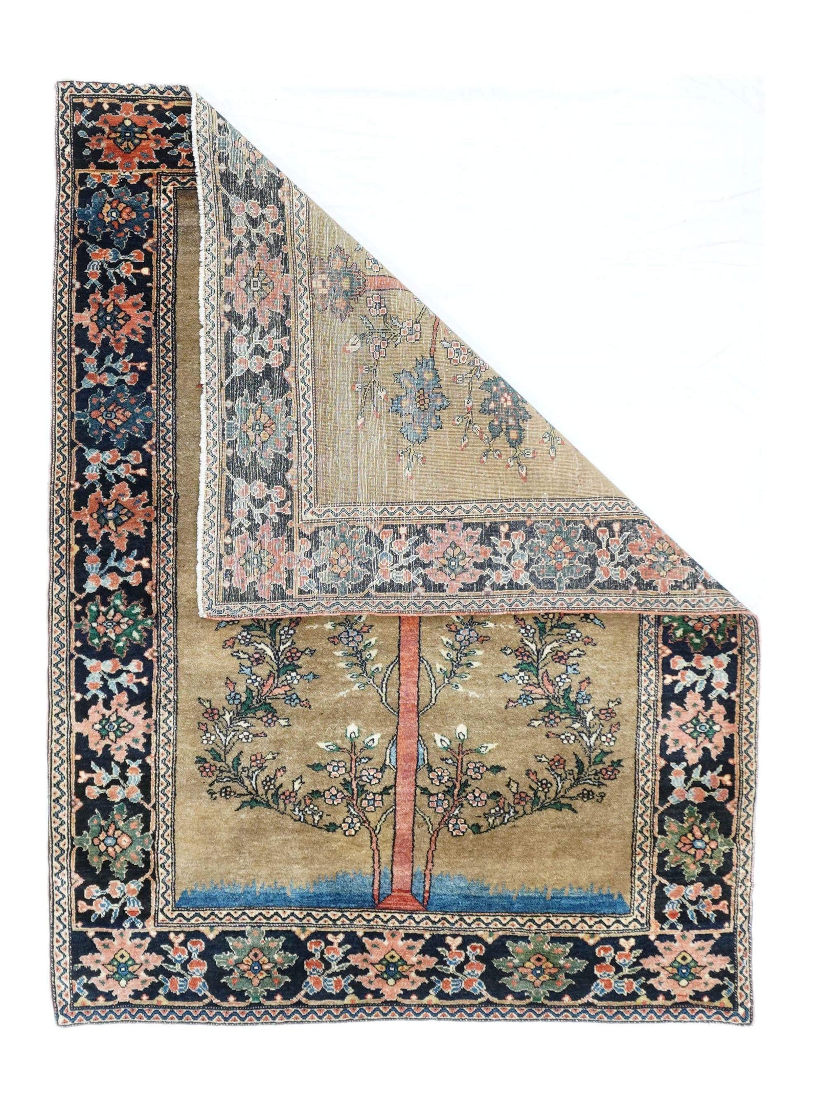 Antique Farahan Sarouk Rug