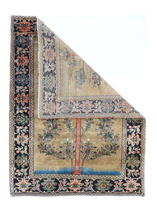 Antique Farahan Sarouk Rug