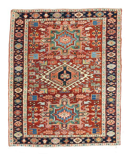 Fine Antique Heriz Rug