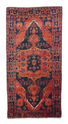 Fine Semi-Antique Persian Kuhi Rug