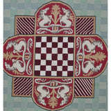 Soumak Design Hand Woven Wool Rug - 6' X 9'