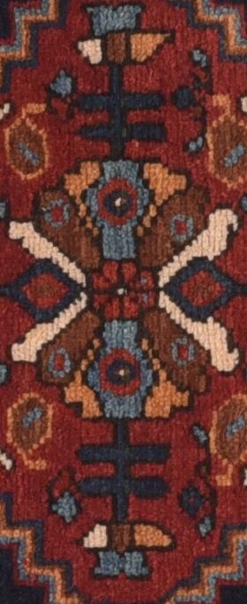 Antique Persian Bijar Area Rug