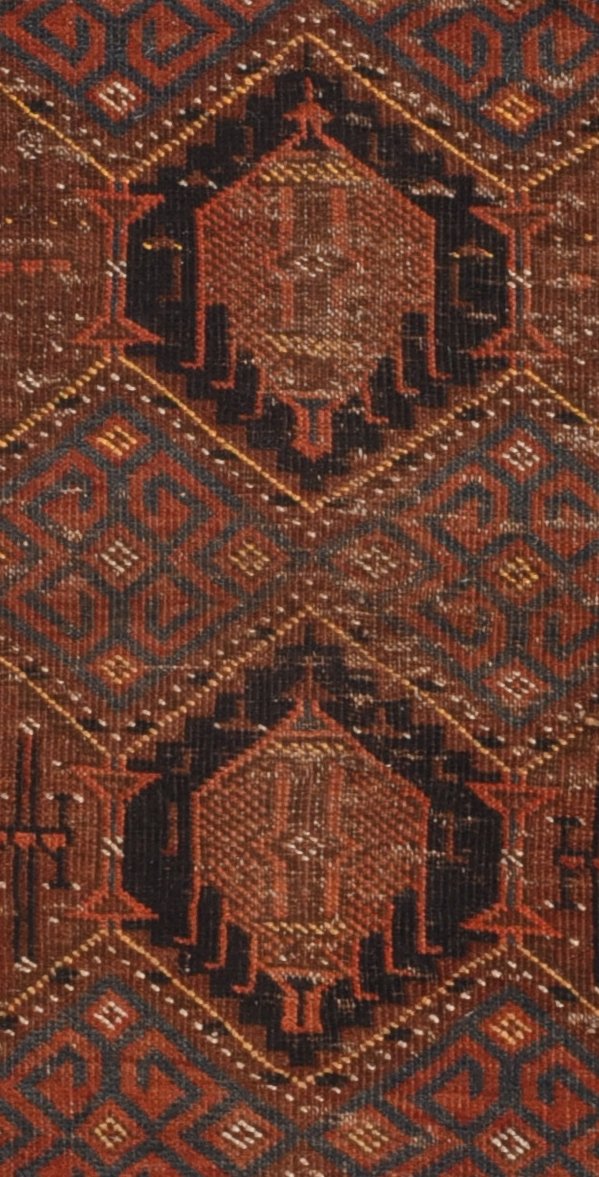 Antique Afghan Balouch Rug