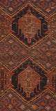 Antique Afghan Balouch Rug