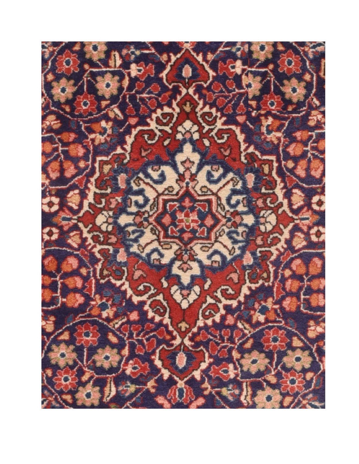 Hand Made Sarouk Rug