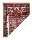 Semi Rust Persian Sarouk Area Rug