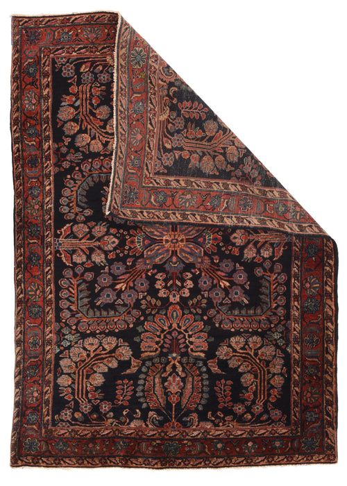 Excellent Persian Mohajeran Sarouk Area Rug