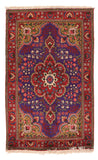 Antique Rust Persian Tabriz Area Rug