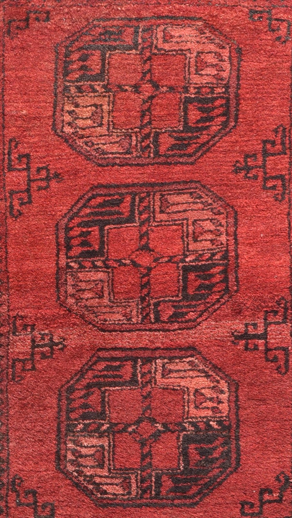 Semi Rust Afghan Balouch Area Rug