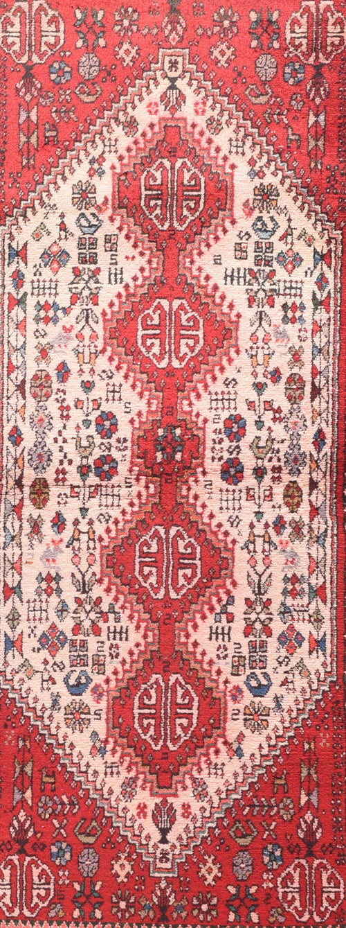 Semi Dark Brown Turkish Tribal Area Rug