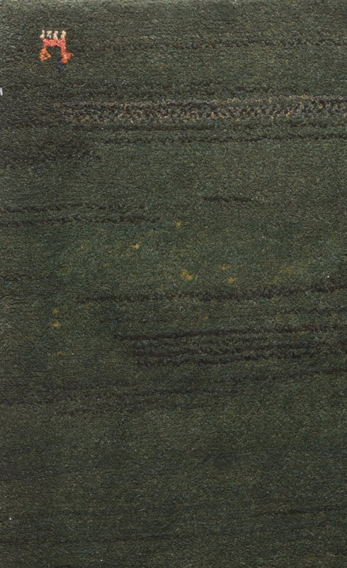 Semi Light Blue Persian Gabbeh Area Rug