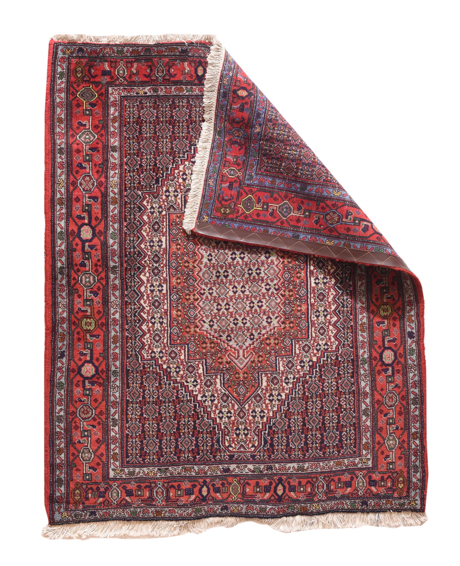 Semi Rust Persian Bidjar Area Rug