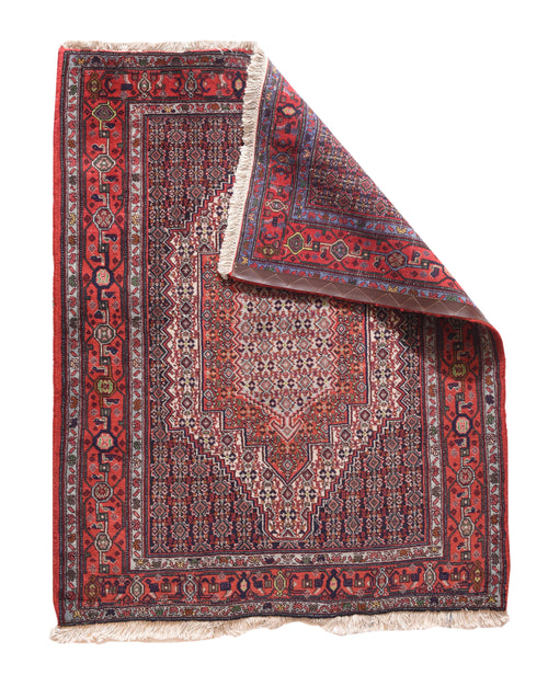 Semi Rust Persian Bidjar Area Rug