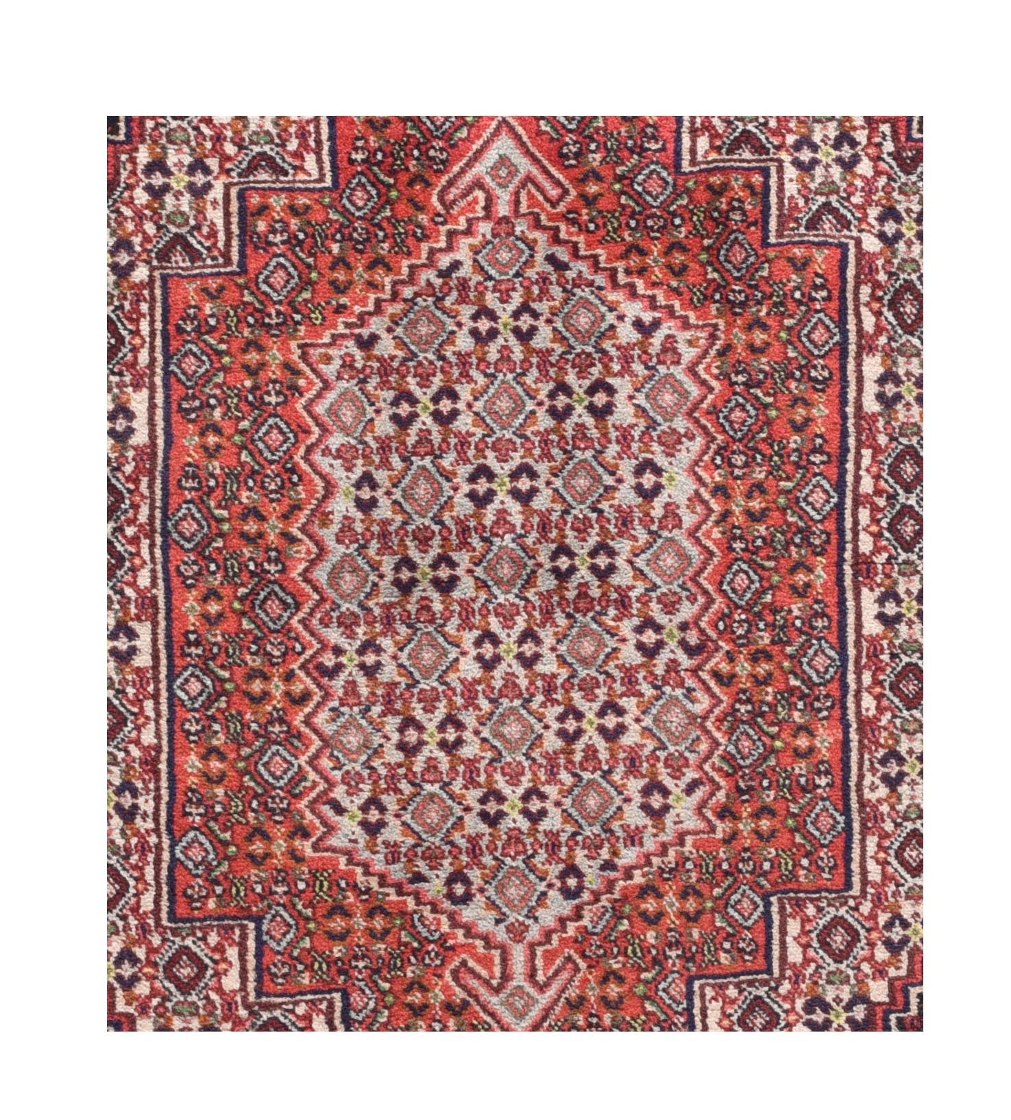 Semi Rust Persian Bidjar Area Rug