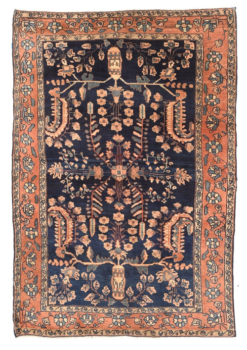Antique Sarouk Persin, Size 3'3" X 4'8"