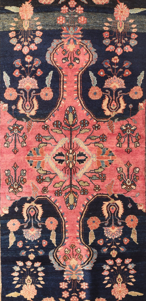 Antique Fine Persian Mohajeran Sarouk Area Rug